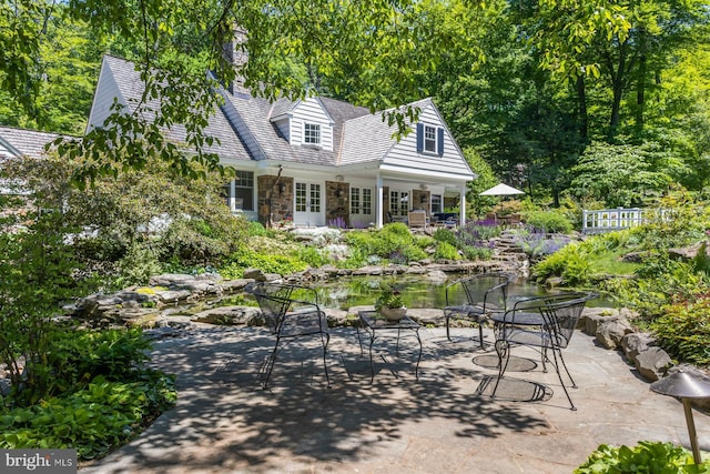 1660 Mount Pleasant Rd, Villanova, PA 19085 - view of patio