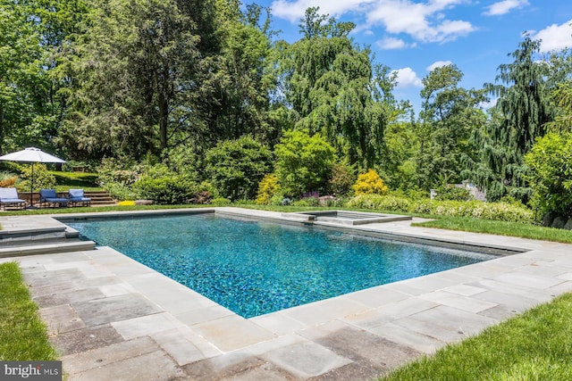 1660 Mount Pleasant Rd, Villanova, PA 19085 - outdoor pool with a patio