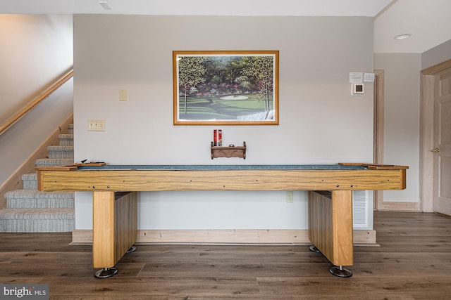 165 Westward Way, Mc Henry, MD 21541 - rec room featuring recessed lighting and dark wood-style flooring