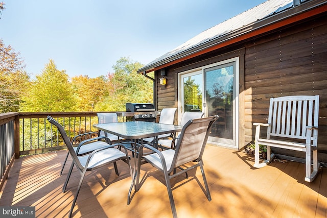 165 Westward Way, Mc Henry, MD 21541 - deck featuring area for grilling and outdoor dining space