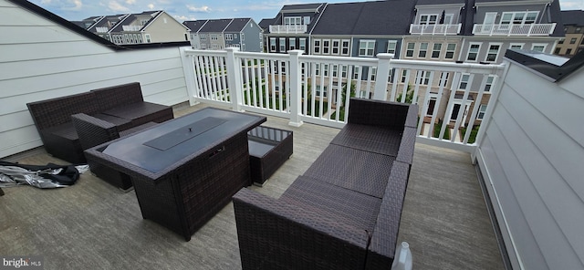 17303 Turnstone Dr, Dumfries, VA 22026 - balcony with a residential view