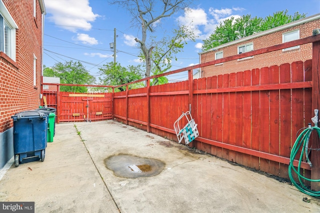 6023 20th Ave, Hyattsville, MD 20782 - view of patio / terrace featuring fence and a gate