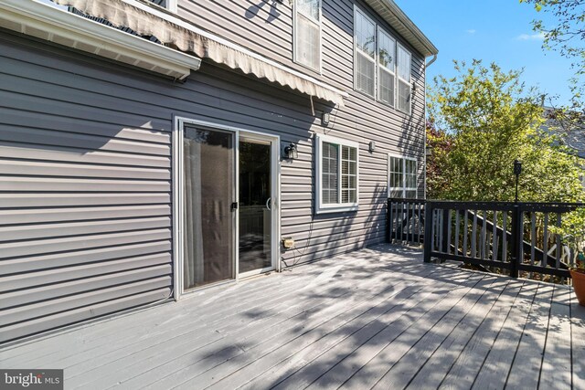 view of deck