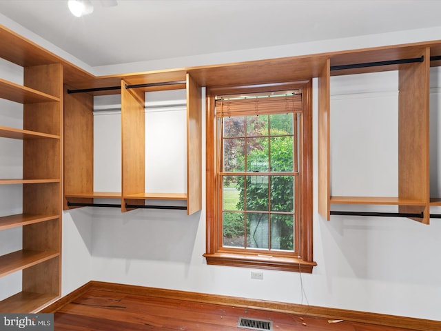 12553 Fawn Dr, Laurel, DE 19956 - spacious closet featuring wood finished floors
