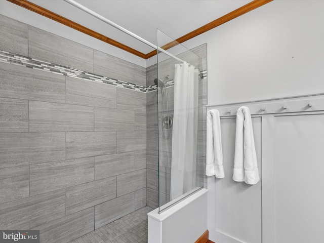 12553 Fawn Dr, Laurel, DE 19956 - bathroom featuring a tile shower