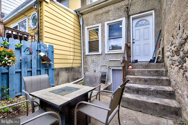 4324 Cresson St, Philadelphia, PA 19127 - exterior space with entry steps and outdoor dining space