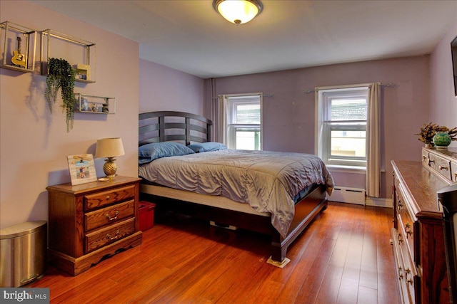 4324 Cresson St, Philadelphia, PA 19127 - bedroom featuring baseboard heating and wood finished floors
