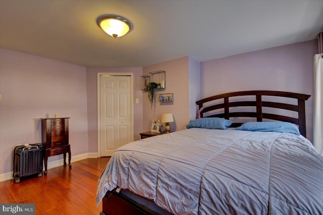 4324 Cresson St, Philadelphia, PA 19127 - bedroom featuring baseboards and wood finished floors