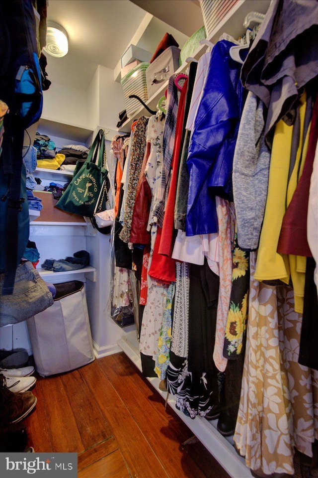 4324 Cresson St, Philadelphia, PA 19127 - spacious closet with wood finished floors