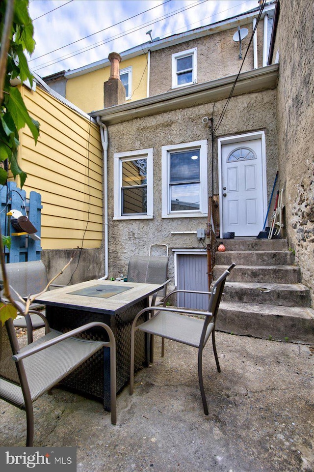 4324 Cresson St, Philadelphia, PA 19127 - view of patio with outdoor dining space and entry steps