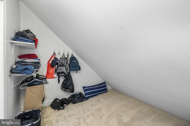 view of storage