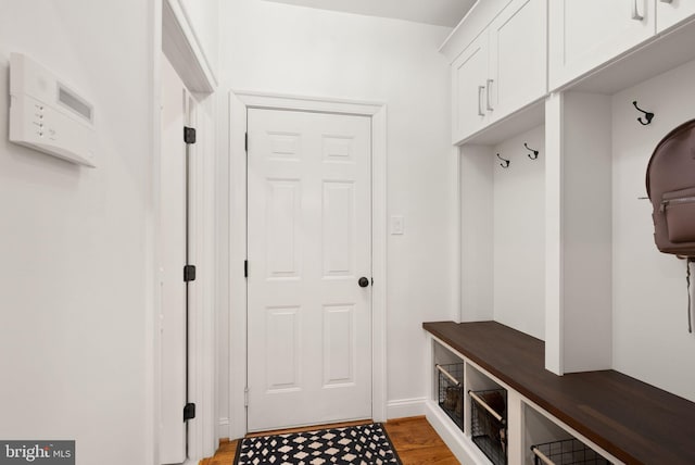 12019 Wandabury Rd, Oakton, VA 22124 - mudroom with light wood finished floors