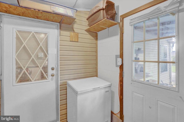 view of laundry room