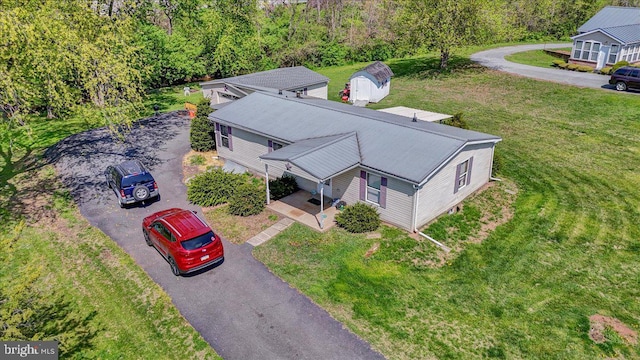 drone / aerial view