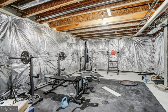 9506 Wilton Pl, Clinton, MD 20735 - view of workout area