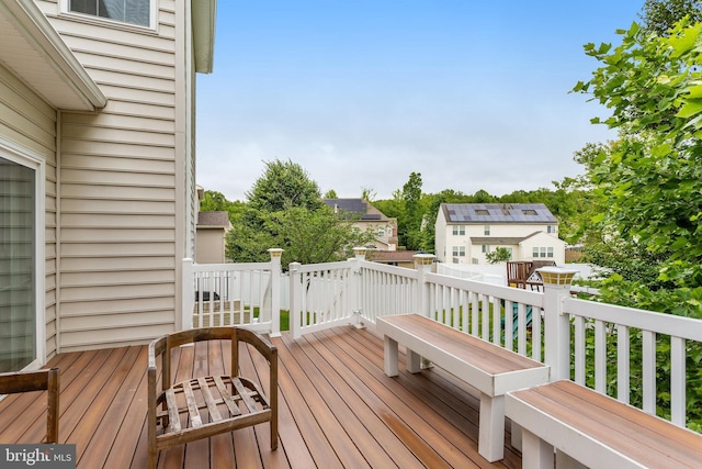 9506 Wilton Pl, Clinton, MD 20735 - view of wooden terrace