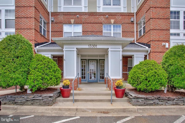 13301 New Acadia Ln Unit 207, Upper Marlboro, MD 20774 - property entrance featuring brick siding
