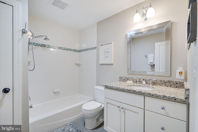 3207 19th St N, Arlington, VA 22201 - bathroom with toilet, vanity, and  shower combination