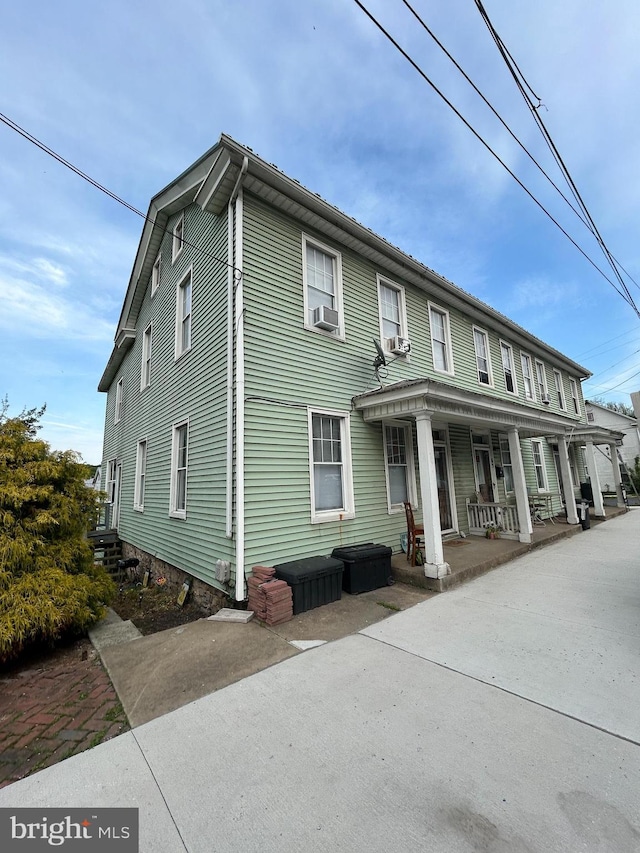 63 S 4th St, Newport, PA 17074 - view of front of home featuring covered porch and cooling unit