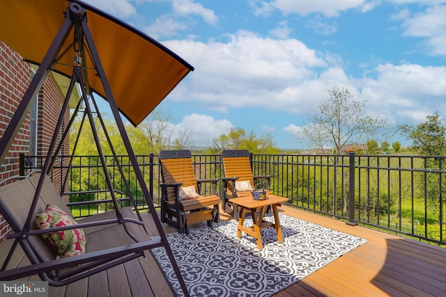 239 Abishire Way, Chambersburg, PA 17202 - view of wooden deck