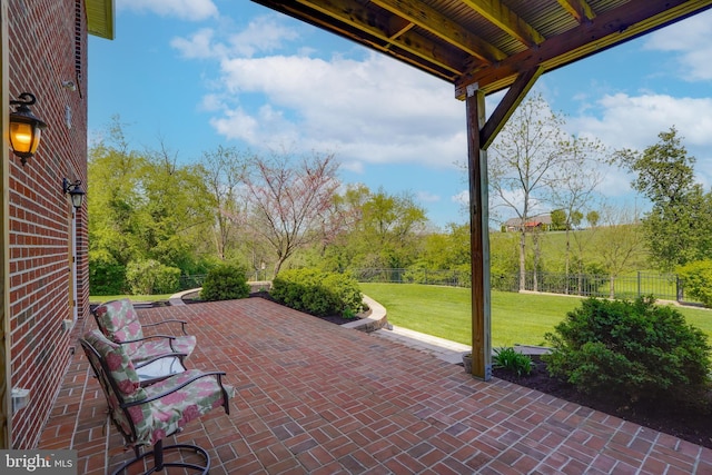 239 Abishire Way, Chambersburg, PA 17202 - view of patio / terrace with fence