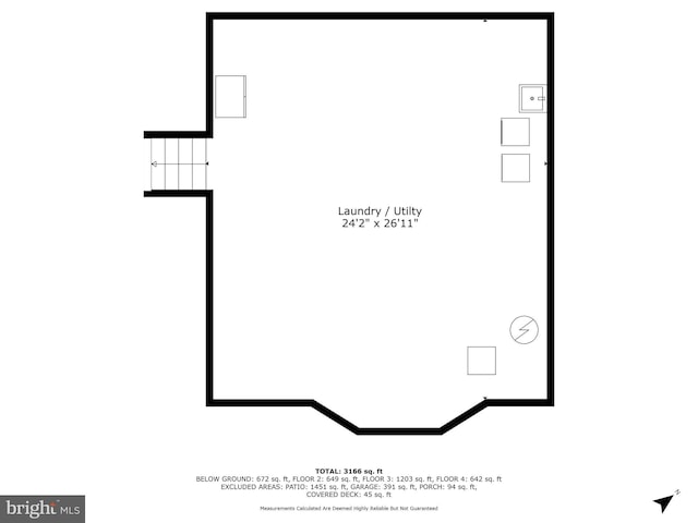 3416 Rustic Way Ln, Falls Church, VA 22044 - room layout