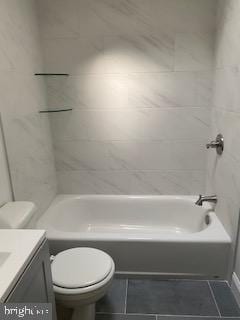 1148 Tabor Plz, Philadelphia, PA 19111 - bathroom featuring vanity, toilet, and bathing tub / shower combination