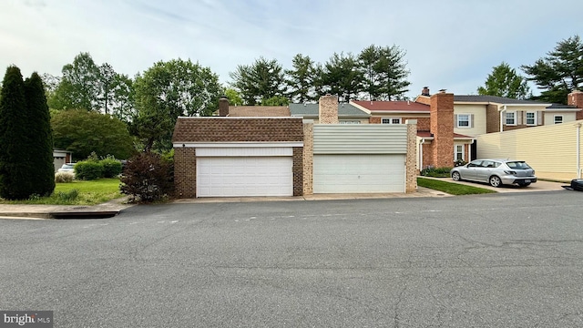 view of front of home with brick siding