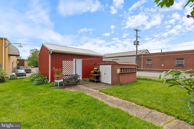 621 Gay St, Hanover, PA 17331 - view of yard with a storage shed and an outdoor structure