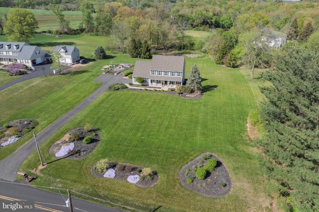 drone / aerial view