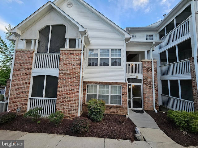 6620 Lake Park Dr Unit 2D 201, Greenbelt, MD 20770 - view of property featuring central AC unit