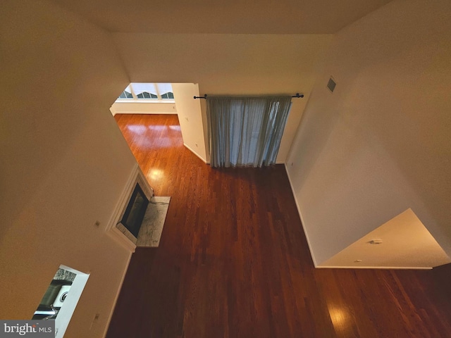 6620 Lake Park Dr Unit 2D 201, Greenbelt, MD 20770 - hallway with wood finished floors