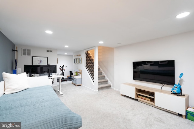 2019 Pemberton St, Philadelphia, PA 19146 - carpeted bedroom with recessed lighting and baseboards
