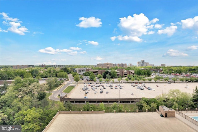 3709 S George Mason Dr Unit 1109E, Falls Church, VA 22041 - birds eye view of property with a view of city