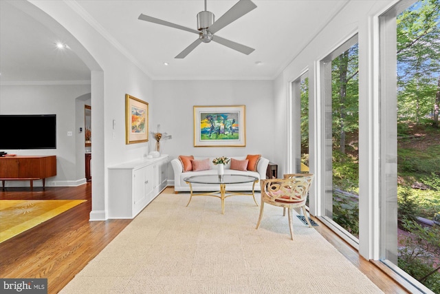2871 Audubon Ter NW, Washington, DC 20008 - sunroom / solarium with arched walkways and visible vents