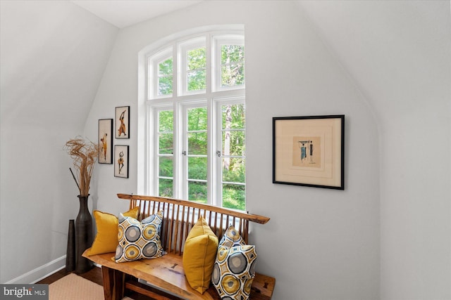 2871 Audubon Ter NW, Washington, DC 20008 - interior space with lofted ceiling and baseboards
