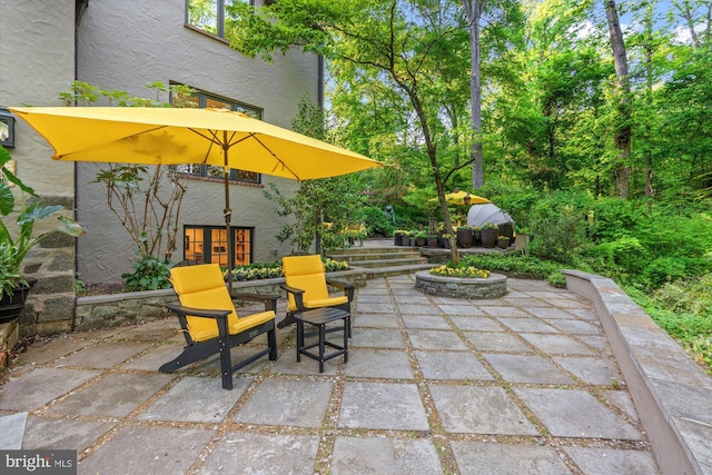 2871 Audubon Ter NW, Washington, DC 20008 - view of patio / terrace