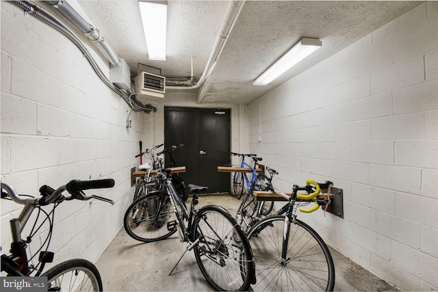 4555 Macarthur Blvd NW Unit 202, Washington, DC 20007 - garage with concrete block wall