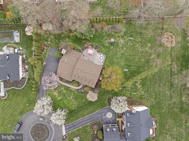 drone / aerial view