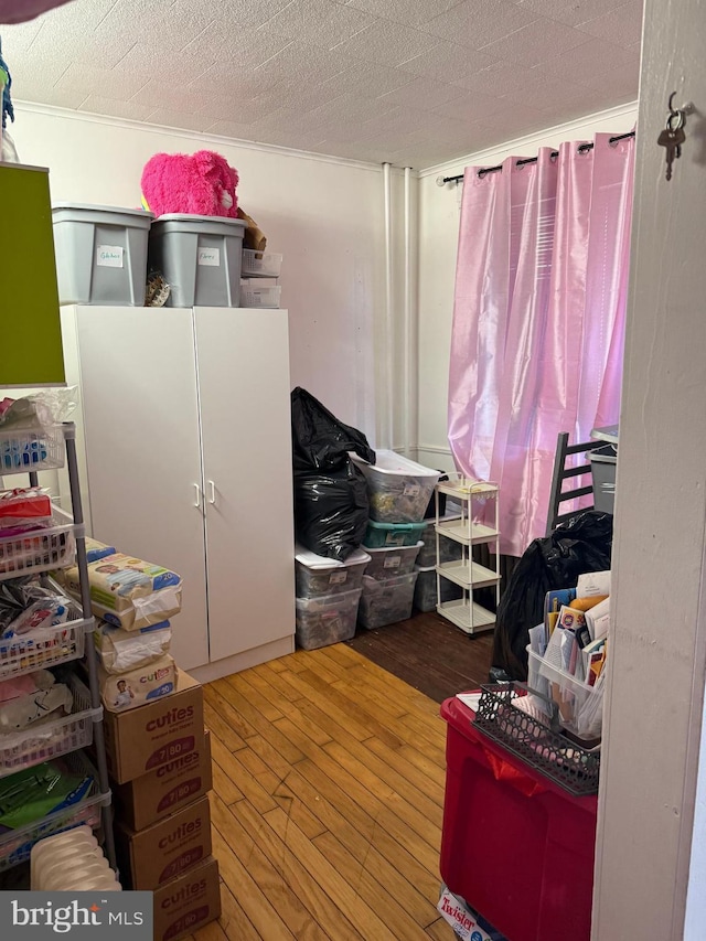 view of storage room