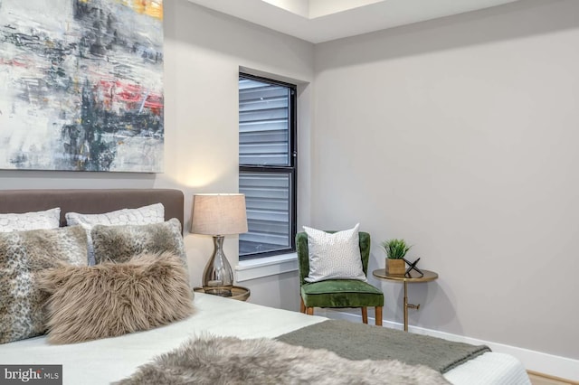 505 Kennedy St NW Unit 302, Washington, DC 20011 - bedroom featuring baseboards