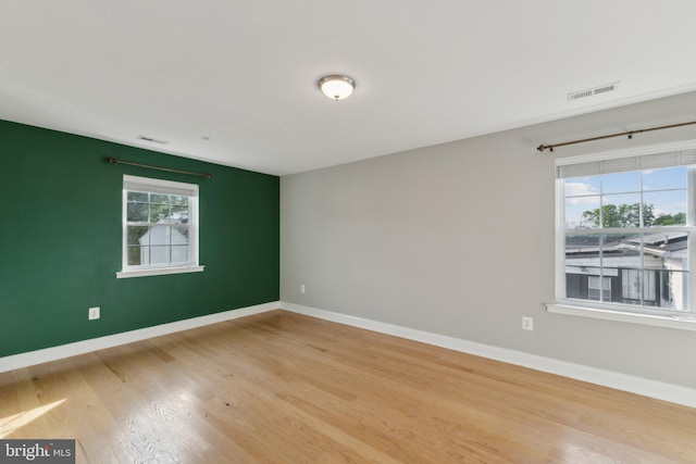 1600 Ballinger Ave, Landover, MD 20785 - spare room featuring wood finished floors and baseboards