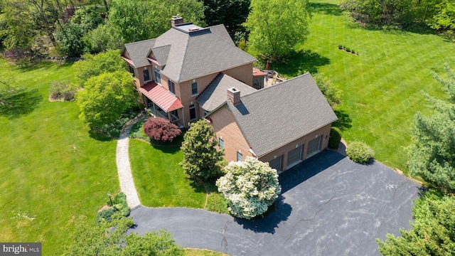 aerial view