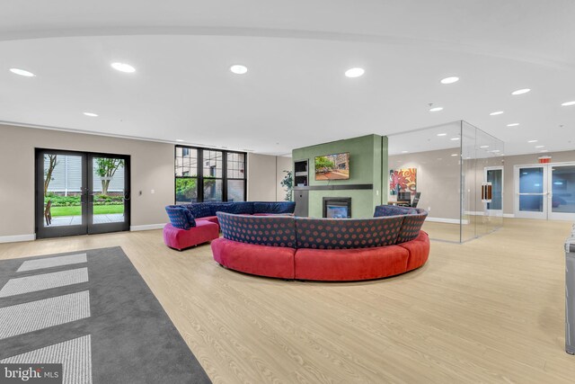 444 W Broad St Unit 407, Falls Church, VA 22046 - lobby with recessed lighting
