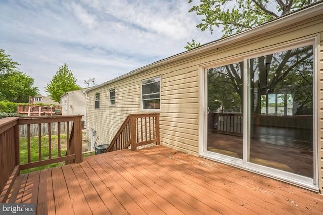 1797 Valleyside Dr, Frederick, MD 21702 - view of deck