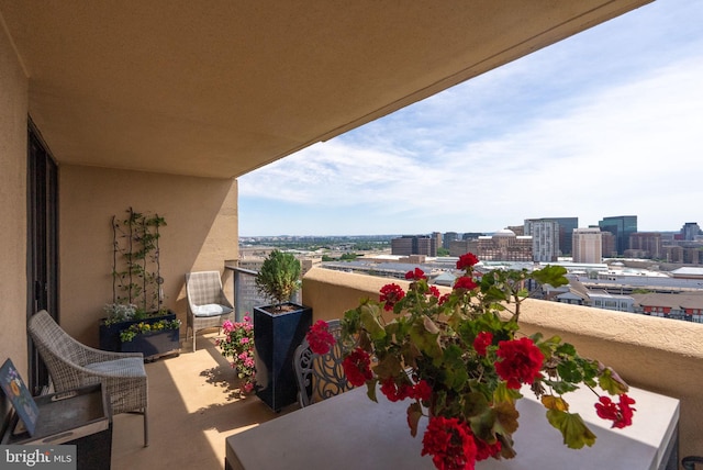 1101 S Arlington Ridge Rd Unit 1107, Arlington, VA 22202 - balcony with a view of city