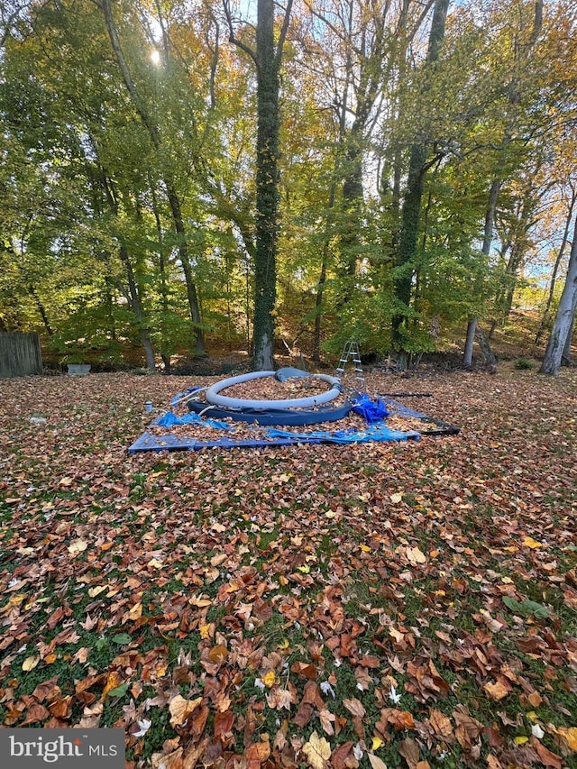 5902 Middleton Ct, Temple Hills, MD 20748 - view of yard with view of wooded area