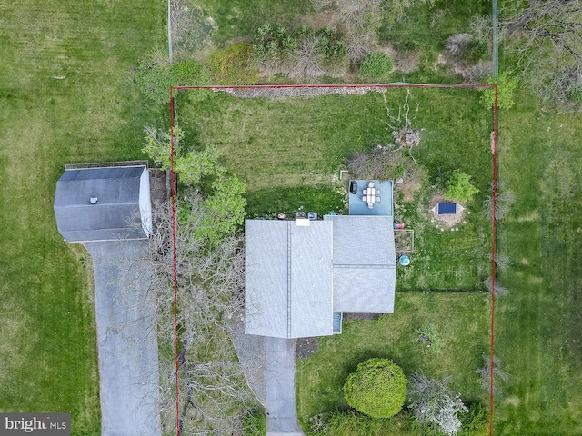 drone / aerial view