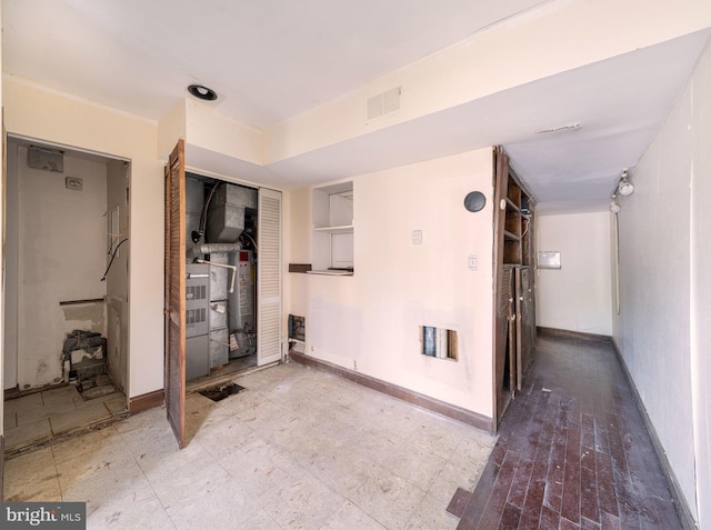 basement featuring baseboards