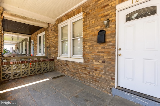 1222 18th St NE, Washington, DC 20002 - entrance to property with covered porch and brick siding